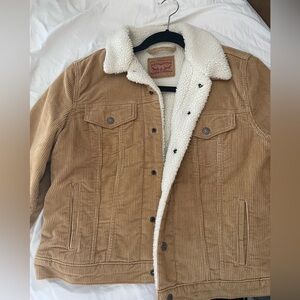Levi Strauss Corduroy Shearling Jacket